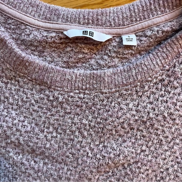 Uniqlo lavender mohair blend sweater size small - Picture 3 of 5